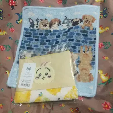 새상품 B급 페이러 손수건 치이카와 (먼작귀) 토끼