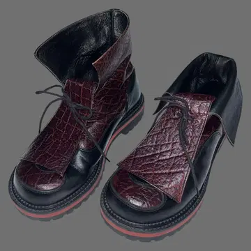 90s BELLY BUTTON 레더 슈즈