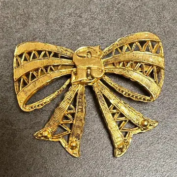 소니아 리키엘 브로치 액세서리 골드 빈티지