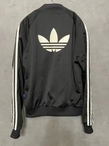 adidas 아디다스 트랙 자켓 스트라이프 저지 블랙 L 트레포일