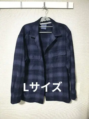 유니클로 JW ANDERSON 브러쉬드 코튼 오버 사이즈 셔츠