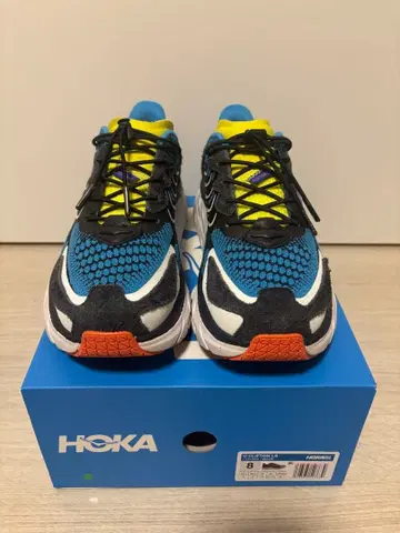 HOKA CLIFTON LS BLACK / DIVA BLUE