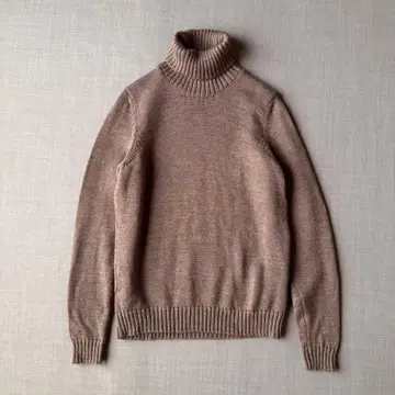 ZANONE 자노네 미들 게이지 울 터틀 니트 사이즈 46