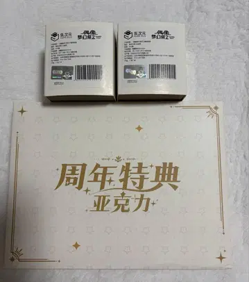 앙스타 중국 시이나 니키 5주년 반지 6주년 아크릴 블록