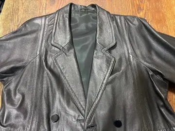 jubian 블랙 가죽 자켓 사이즈 M