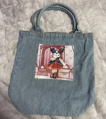 산리오 퓨로랜드 최애 캐릭터 공방 쿠로미 토트백