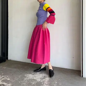 CFCL 스커트 POTTERY SKIRT 핑크 론 헤르만