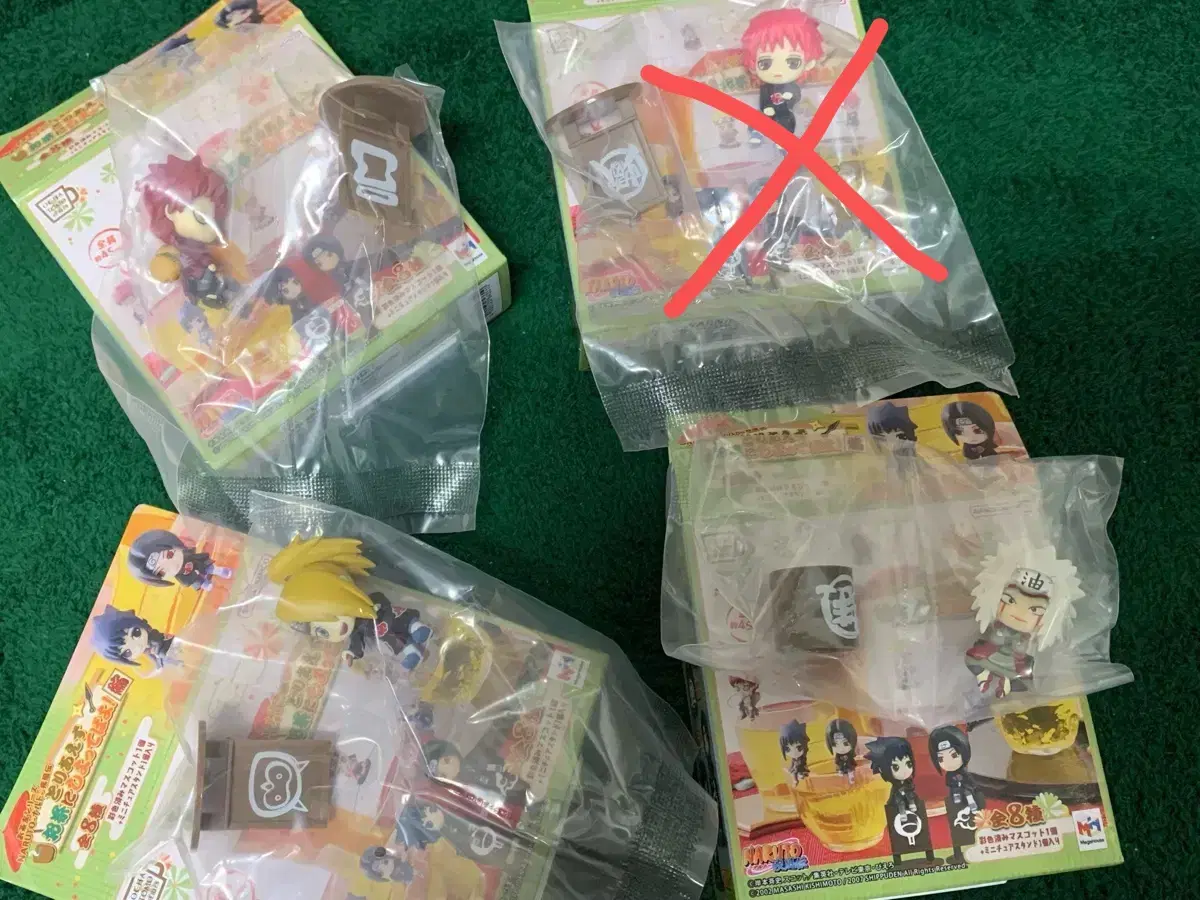 Naruto Ochotomo Deidara Gaara Sasori Jiraiya