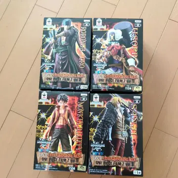 ONE PIECE FILM Z 액션 피규어 4체