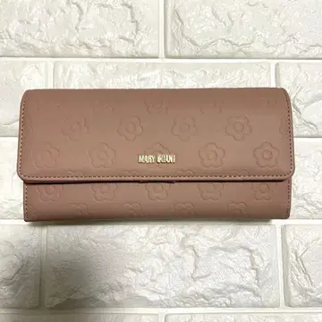 MARY QUANT 핑크 장지갑