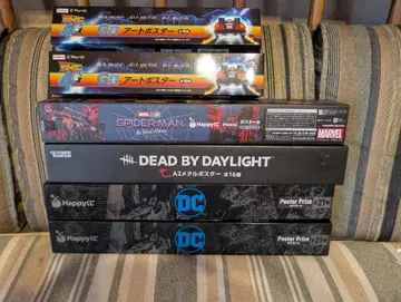 MARVEL DC 코믹 포스터 DBD 백 투 더 퓨처 4종