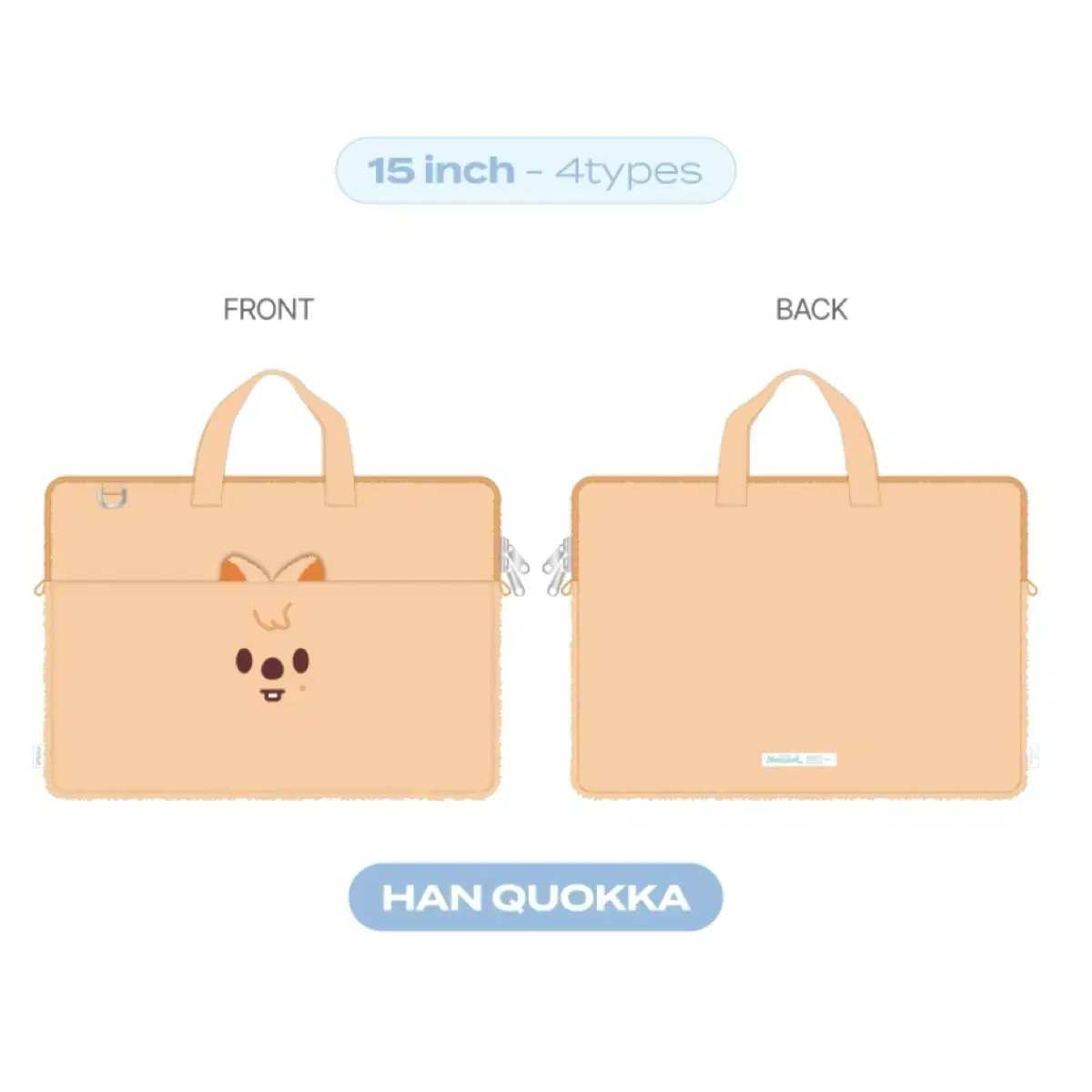 Stray Kids SKZOO Laptop Bag Han Quokka #스트레이키즈,#스키즈,#스키