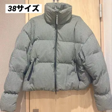 [ TODAYFUL ] 체크 다운 재킷 38 민트