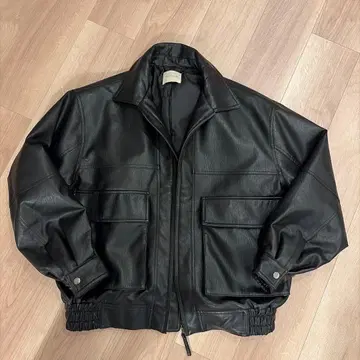 FREAK'S STORE 블랙 가죽 자켓 M