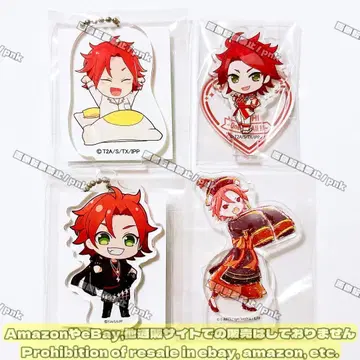 프리파라 아사히 아크릴 스탠드 4점 세트