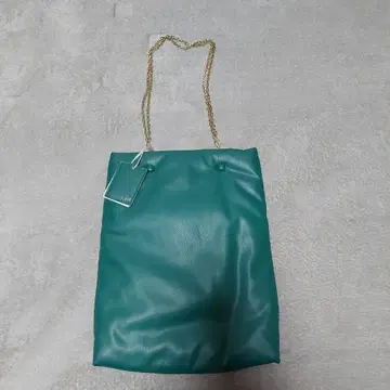 새상품 2.718 체인 토트 퍼피 백