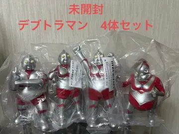 데브트라맨 피규어 4체 세트