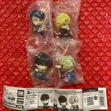 죠죠의 기묘한 모험 어깨 쿵 피규어 4체 세트