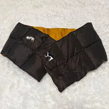 graniph 그라니프 TAION 이온 다운 머플러 다크 브라운