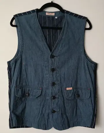 슈가 케인 라이트 샴브레이 워배시 베스트 L 사이즈