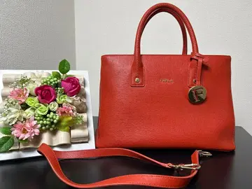 FURLA 숄더백 (오렌지)