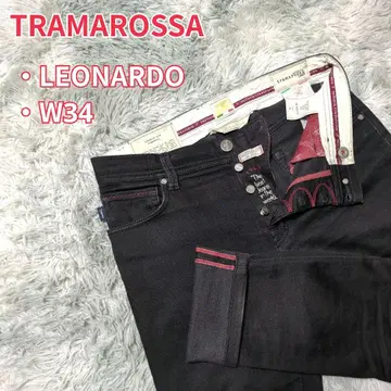 [ TRAMAROSSA ] 34사이즈 LEONARDO 블랙 데님