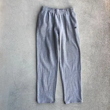 00s 러셀 애슬레틱 구제 스웨트 팬츠 자수 로고 L 그레이