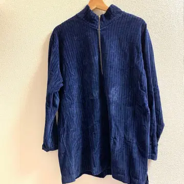 [ 즉시 발송 가능합니다! ] 하프 지퍼 벨로아 풀오버