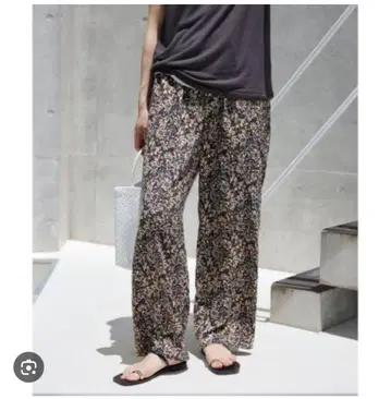 SLOBE IENA 모듬 프린트 이지 팬츠