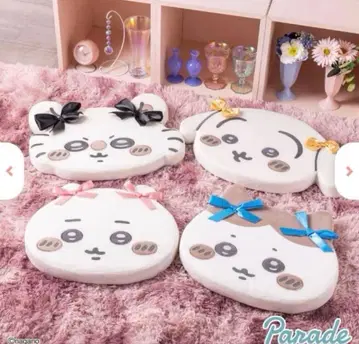 치이카와 (먼작귀) 리본 포함 저반발 쿠션 4세트