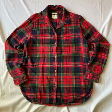 레어 00s 아메리칸 이글 플란넬 셔츠 체크 그런지 Y2K 헤이세이
