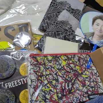 아라시 오노 사토시 군 굿즈 세트 FREE STYLE 프리스타일 11점