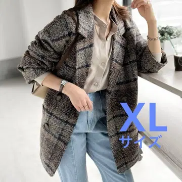 classicalelf 오버 사이즈 더블 자켓 코트 XL