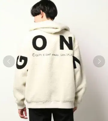 마크 곤잘레스 MARK GONZALES 보아 자켓 오버 사이즈