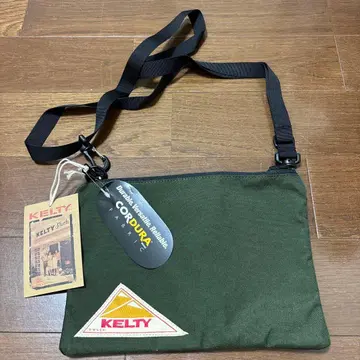 켈티 빈티지 플랫 파우치 S 올리브