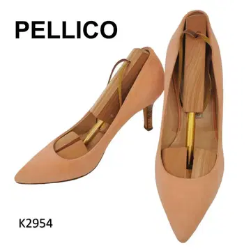 펠리코 새상품급 스틸레토 스웨이드 사쿠라 핑크 EU36 이탈리아제