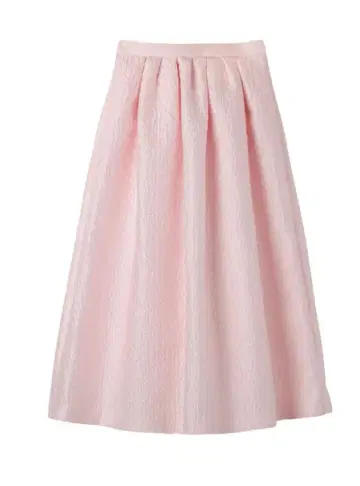 herlipto Dot Jacquard Flared Skirt