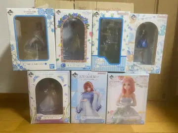 제일복권 5등분의 신부 나카노 미쿠 피규어 세트