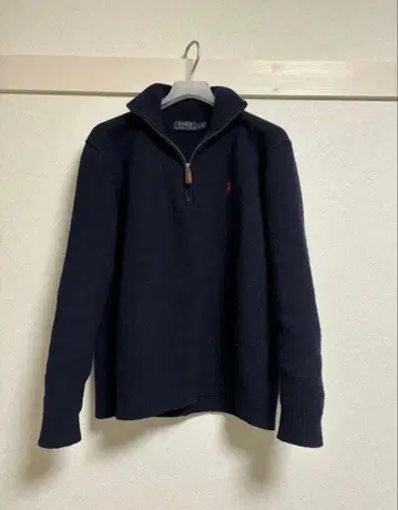 폴로 랄프 로렌 하프 지퍼 니트