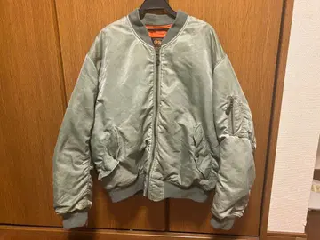 SPINASH MA-1 자켓 그린