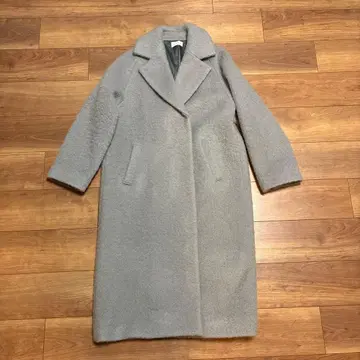 PLST 샤기 체스터 코트 그레이 S 사이즈