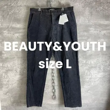 택 포함 ] BEAUTY&YOUTH 유나이티드 애로우즈 코듀로이 팬츠 L