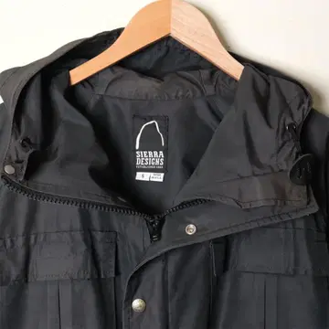 SIERRA DESIGNS 블랙 S usa제 마운틴 파카