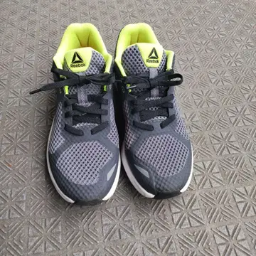 Reebok 메모리폼 러닝화 그레이/라임