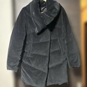 SCOT CLUB 블랙 다운 자켓