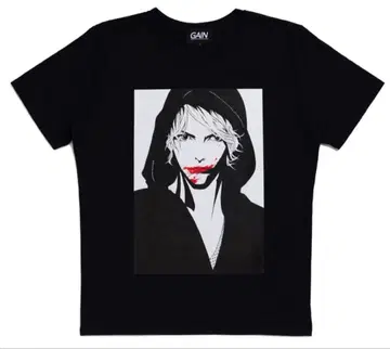 HYDE x 카미조 아츠시 콜라보레이션 T셔츠 GAIN 아트 프린트 T