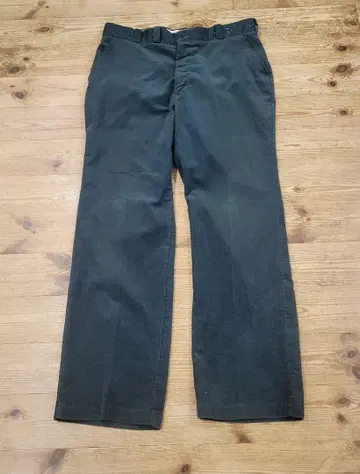 70년대 시어스 코듀로이 팬츠 표기 W38 L32 구제 의류 시어스 그린