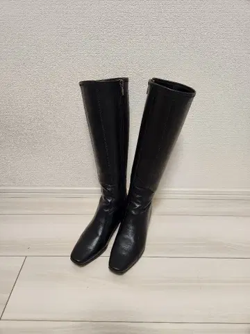 긴자 요시노야 롱 부츠 방수 스트레치 22cm