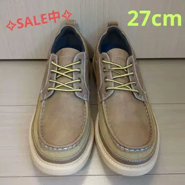 새상품 남성용 캐주얼 슈즈 남성용 신발 27cm 브라운 드레스 슈즈