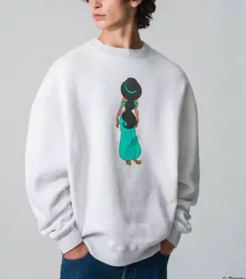 론 헤르만 디즈니 프린세스 맨투맨 그레이